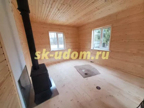 Строительство каркасного дома в СНТ Родник-2 Каширского района Московской области