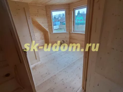 Строительство каркасного дома в СНТ Родник-2 Каширского района Московской области