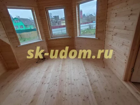 Строительство каркасного дома в СНТ Родник-2 Каширского района Московской области