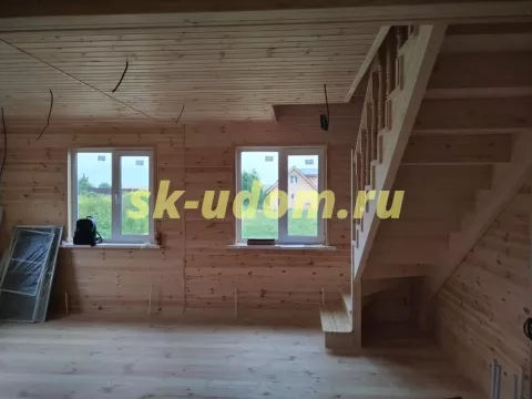 Строительство каркасного дома в с. Порецкое Суздальского района Владимирской области
