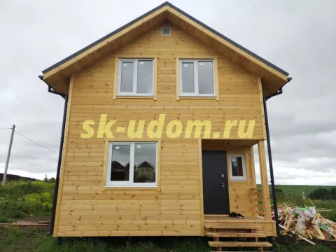 Строительство каркасного дома в с. Порецкое Суздальского района Владимирской области