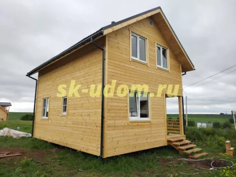 Строительство каркасного дома в с. Порецкое Суздальского района Владимирской области