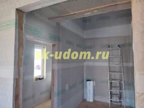 Строительство каркасного дома в СНТ Садовод г. Владимир