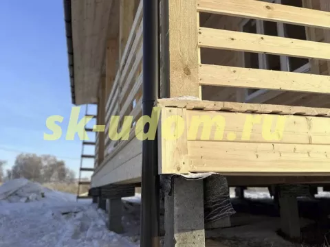 Строительство каркасного дома в с. Семеновское-Красное Суздальского района Владимирской области