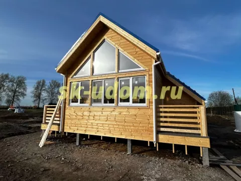 Строительство каркасного дома в с. Семеновское-Красное Суздальского района Владимирской области