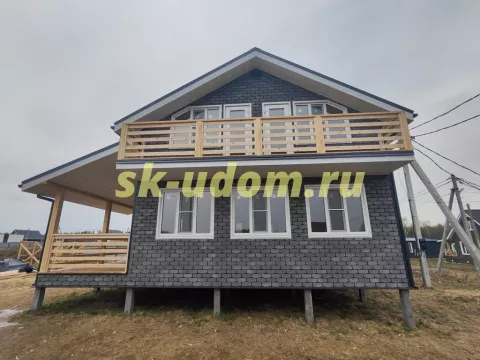 Строительство каркасного дома в с. Семеновское Ивановской области