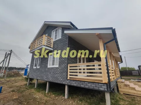 Строительство каркасного дома в с. Семеновское Ивановской области