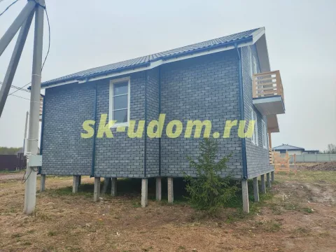 Строительство каркасного дома в с. Семеновское Ивановской области