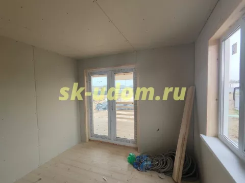 Строительство каркасного дома в с. Семеновское Ивановской области