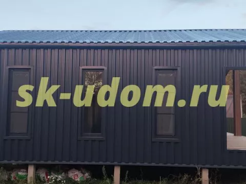 Строительство каркасного дома в с. Сергеево Ивановской области