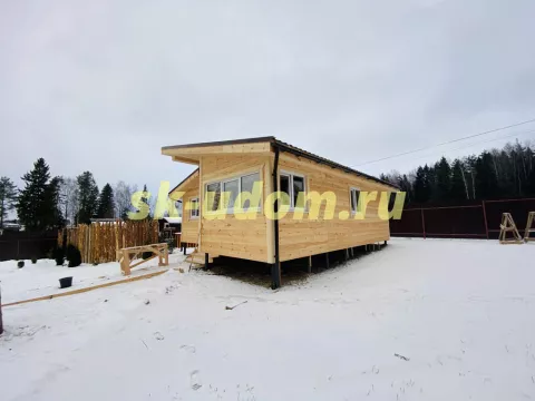 Строительство каркасного дома для постоянного проживания в деревне Серп и Молот Кольчугинского района Владимирской области