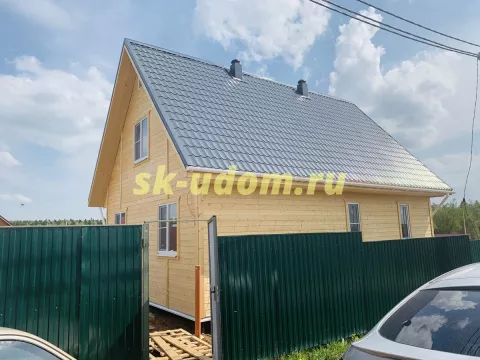 Строительство каркасного дома в дачном посёлке Северный Берег Пушкинского района Московской области