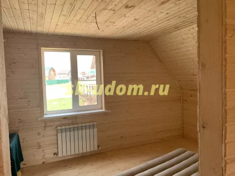 Строительство каркасного дома в дачном посёлке Северный Берег Пушкинского района Московской области