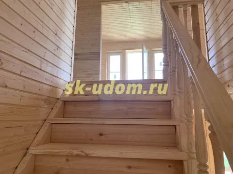 Строительство каркасного дома в дачном посёлке Северный Берег Пушкинского района Московской области