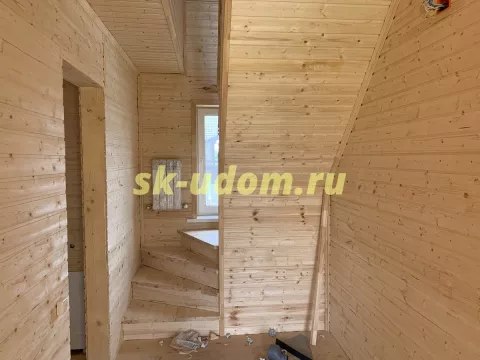 Строительство каркасного дома в дачном посёлке Северный Берег Пушкинского района Московской области