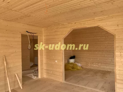 Строительство каркасного дома в дачном посёлке Северный Берег Пушкинского района Московской области
