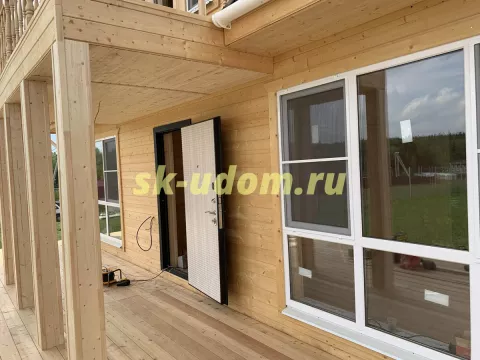 Строительство каркасного дома в дачном посёлке Северный Берег Пушкинского района Московской области