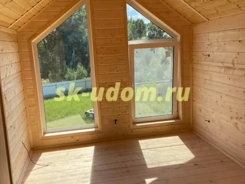 Строительство каркасного дома в д. Щеблово Заокского района Тульской области