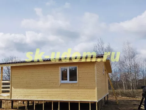 Строительство каркасного дома для постоянного проживания в городе Щёлково Московской области
