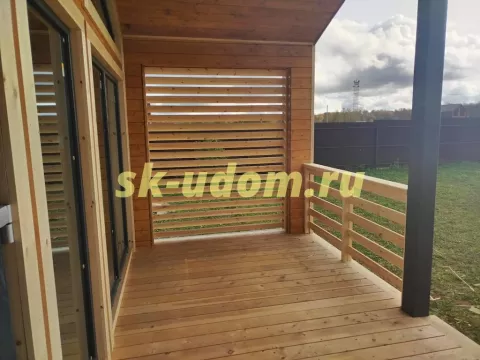 Строительство каркасного дома Барнхаус в с. Шопша Гаврилов-Ямского района Ярославской области