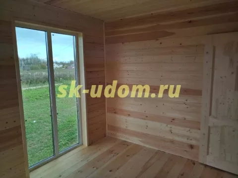 Строительство каркасного дома Барнхаус в с. Шопша Гаврилов-Ямского района Ярославской области