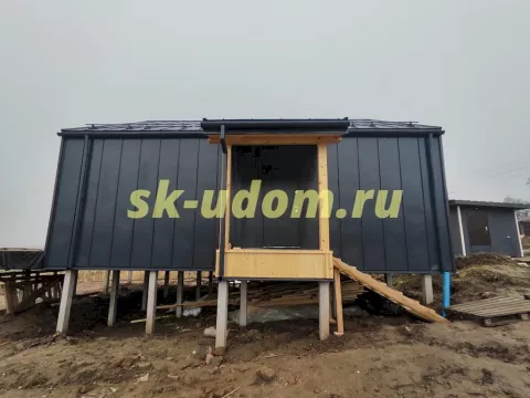 Строительство каркасного дома Барнхаус в г. Шуя Ивановской области