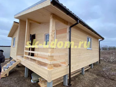 Строительство каркасного дома в с. Сновицы Суздальского района Владимирской области