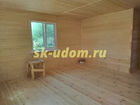 Строительство каркасного дома в п. Сновицы Суздальского района Владимирской области