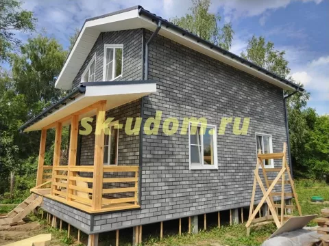 Строительство каркасного дома в с. Сновицы Суздальского района Владимирской области