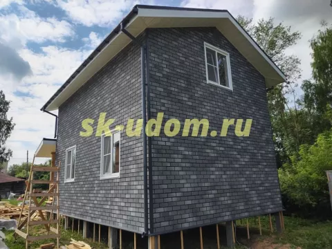 Строительство каркасного дома в с. Сновицы Суздальского района Владимирской области