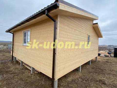 Строительство каркасного дома в с. Сновицы Суздальского района Владимирской области