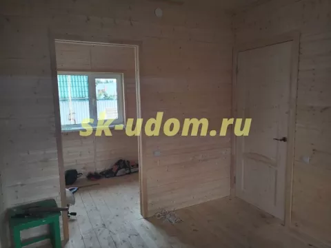Строительство каркасного дома в СНТ Дворики-1 Киржачского района Владимирской области