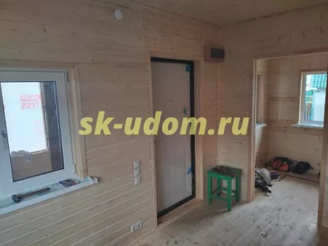 Строительство каркасного дома в СНТ Дворики-1 Киржачского района Владимирской области