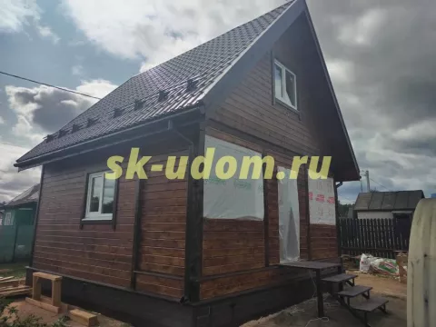 Строительство каркасного дома в СНТ Дворики-1 Киржачского района Владимирской области