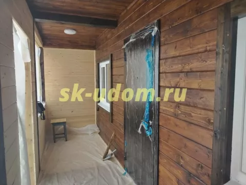 Строительство каркасного дома в СНТ Дворики-1 Киржачского района Владимирской области
