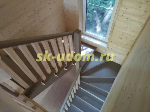 Строительство каркасного дома в СНТ Колос Клинского района Московской области