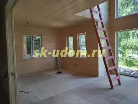 Строительство каркасного дома в СНТ Колос Клинского района Московской области
