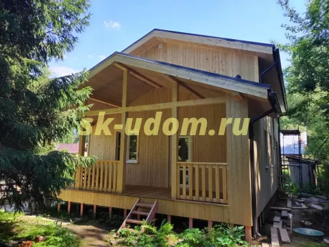 Строительство каркасного дома в СНТ Колос Клинского района Московской области