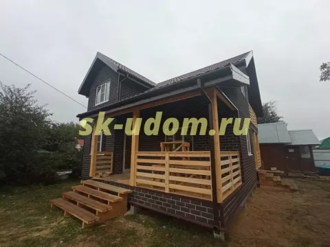 Строительство каркасного дома в СНТ Нива Петушинского района Владимирской области