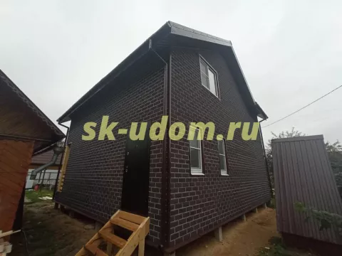 Строительство каркасного дома в СНТ Нива Петушинского района Владимирской области