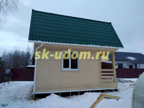 Строительство каркасного дома в СНТ Павловка Калужской области