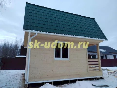 Строительство каркасного дома в СНТ Павловка Калужской области