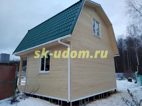 Строительство каркасного дома в СНТ Павловка Калужской области