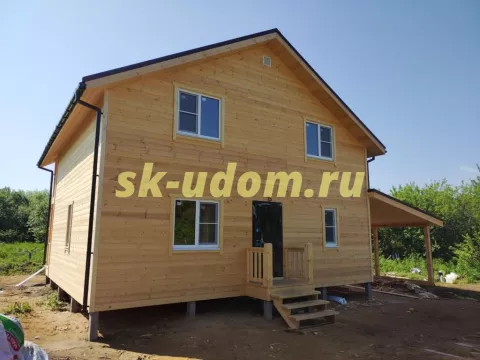 Строительство каркасного дома в СНТ Родник Суздальского района Владимирской области