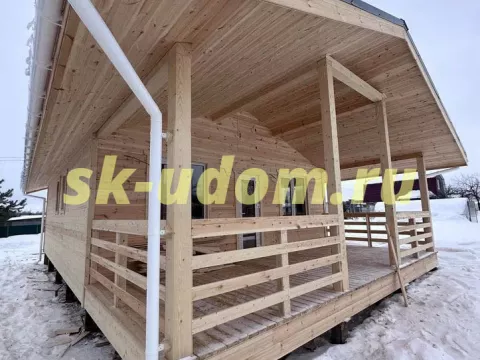 Строительство каркасного дома в СНТ Внуково Суздальского района Владимирской области