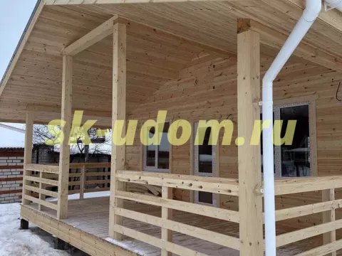 Строительство каркасного дома в СНТ Внуково Суздальского района Владимирской области
