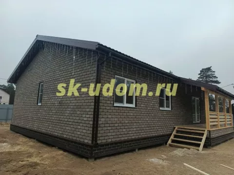 Строительство каркасного дома в г. Собинка Владимирской области