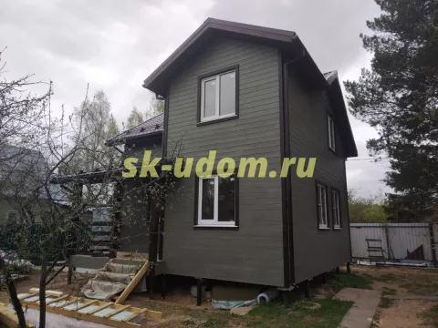 Строительство каркасного дома в СНТ Сокол-3 Истринского района Московской области
