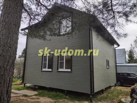 Строительство каркасного дома в СНТ Сокол-3 Истринского района Московской области