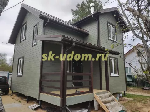 Строительство каркасного дома в СНТ Сокол-3 Истринского района Московской области